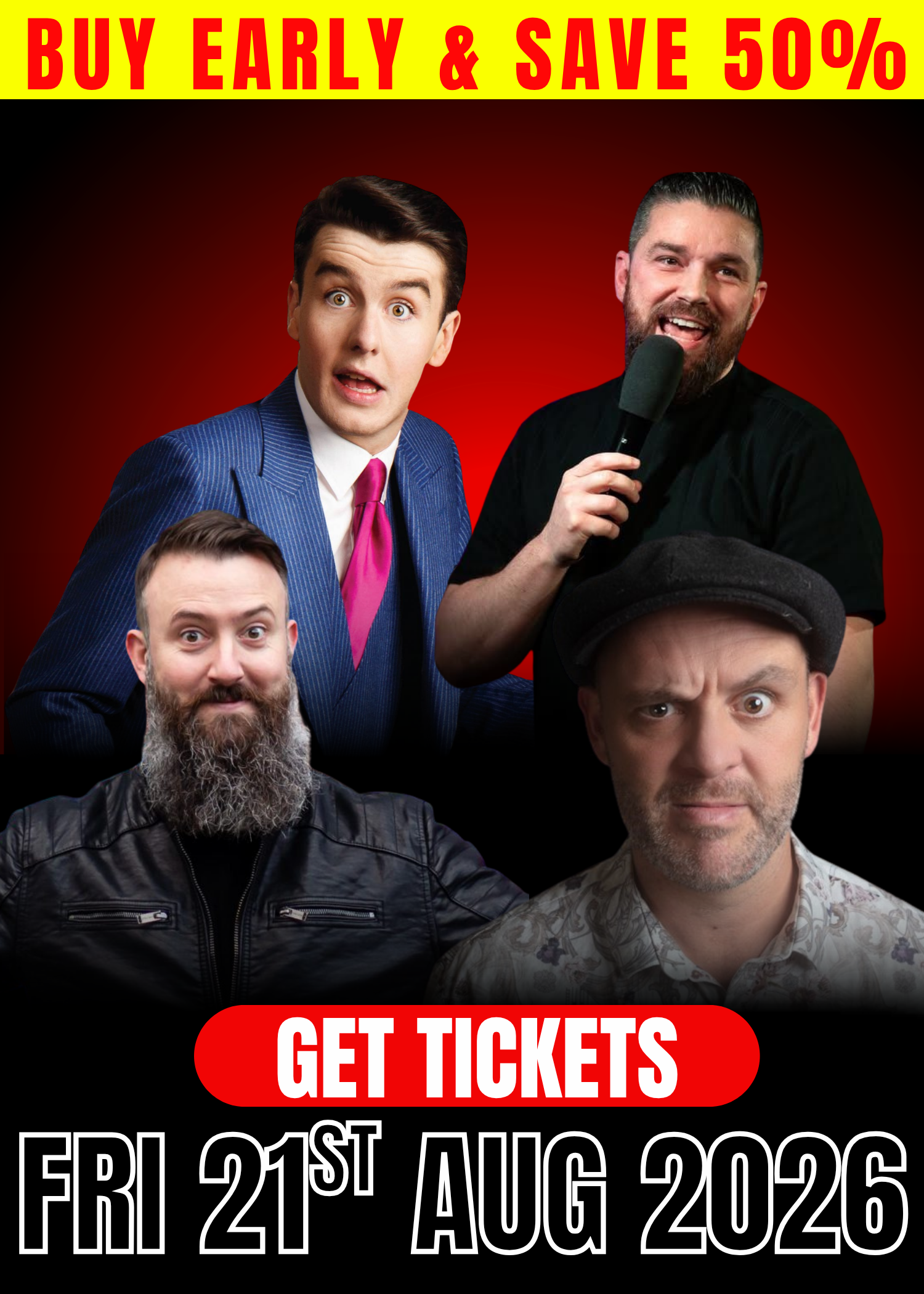 Friday Night Live - Friday, 21st August 2026