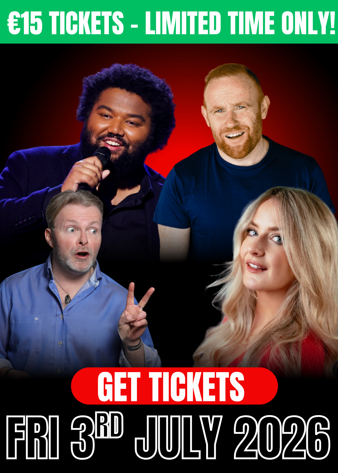 Friday Night Live - Friday, 3rd July 2026
