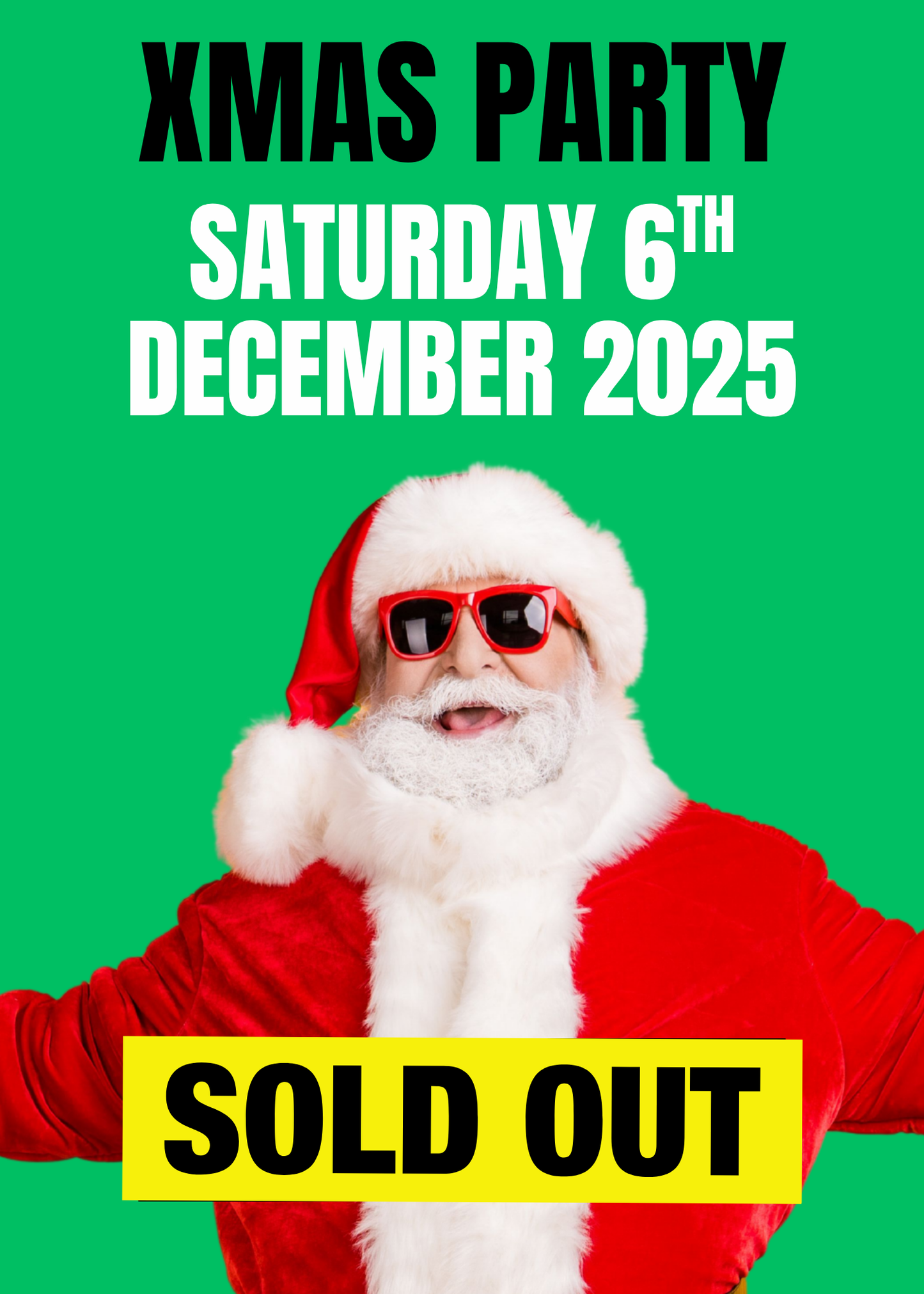 Xmas Party - Saturday, 6th December 2025