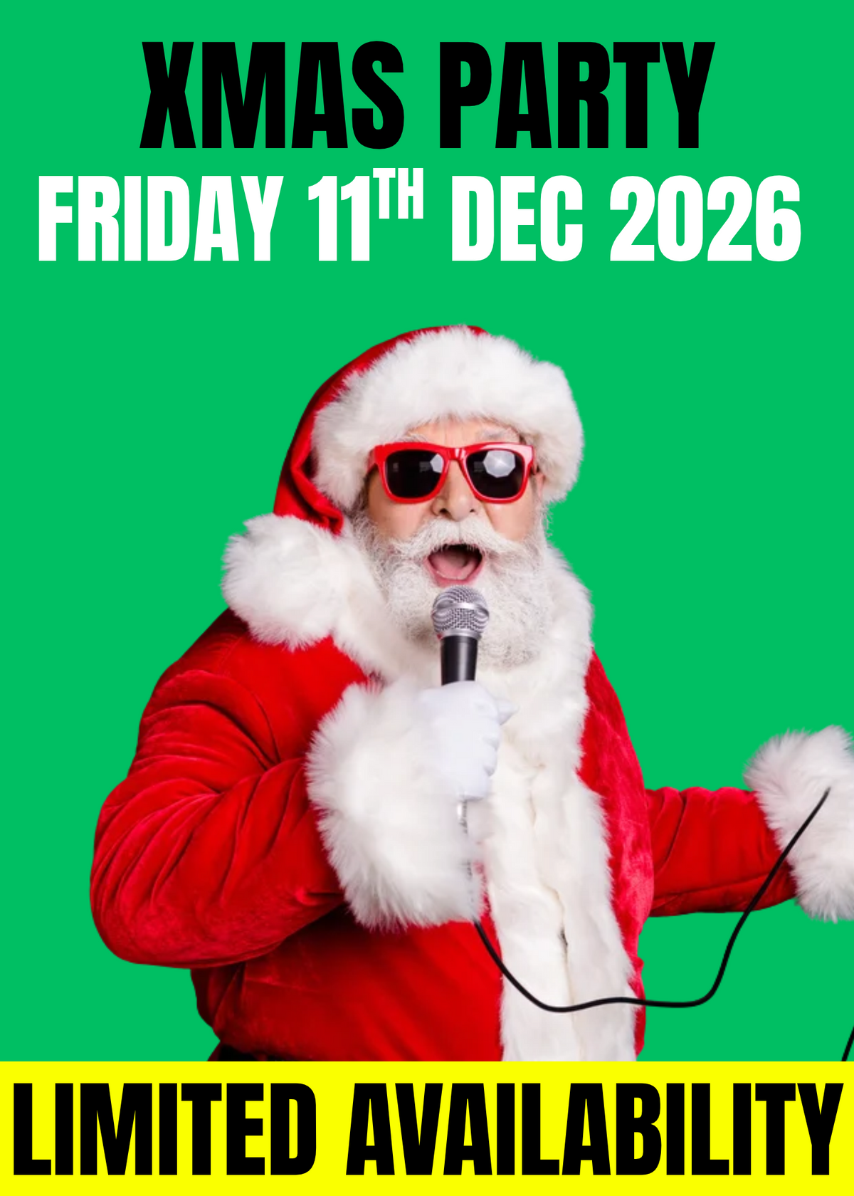 Xmas Party - Friday, 11th December 2026