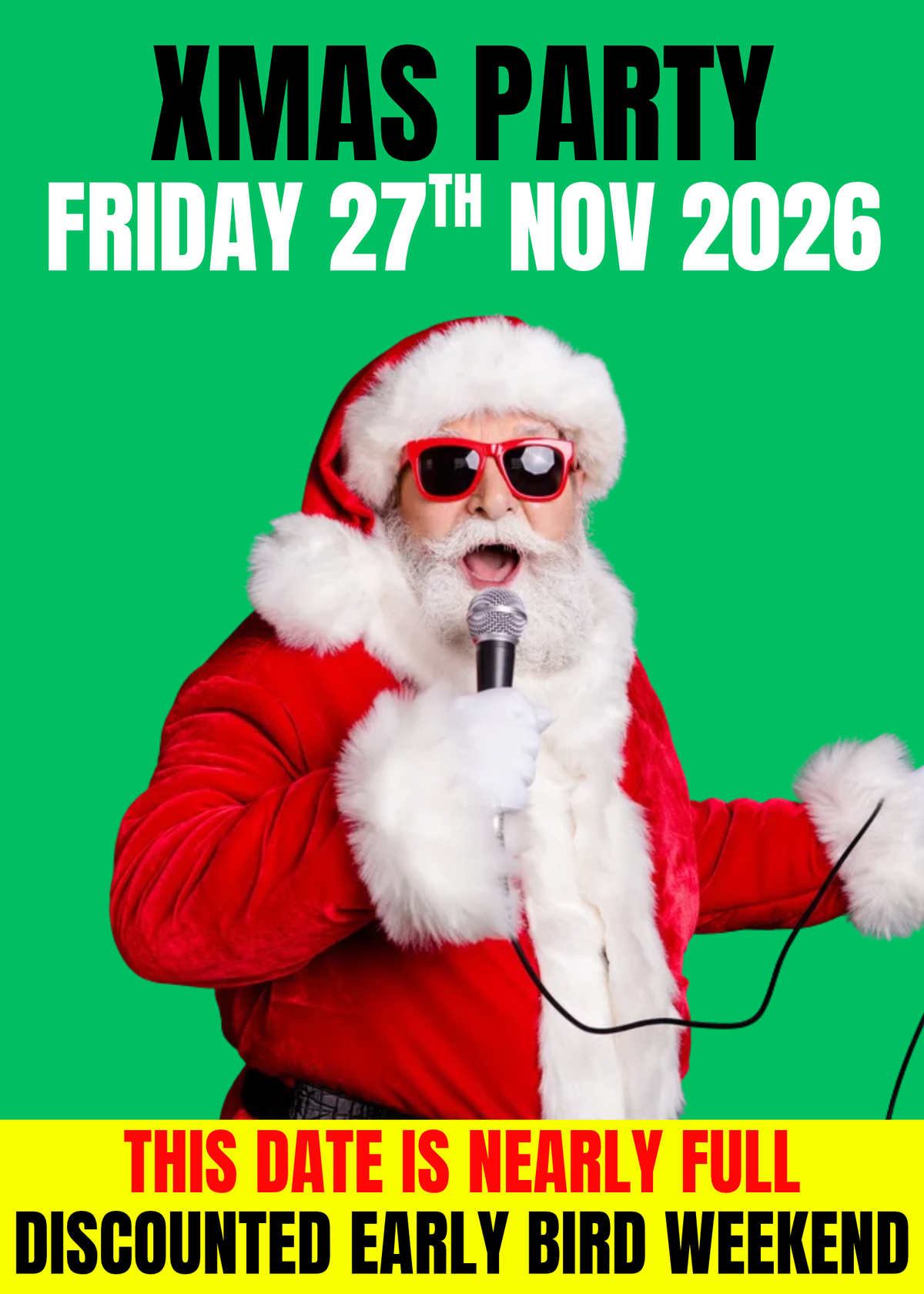 Xmas Party - Friday, 27th November 2026