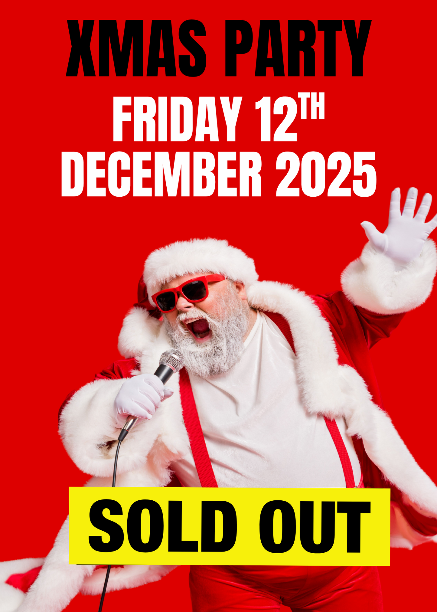 Xmas Party - Friday, 12th December 2025