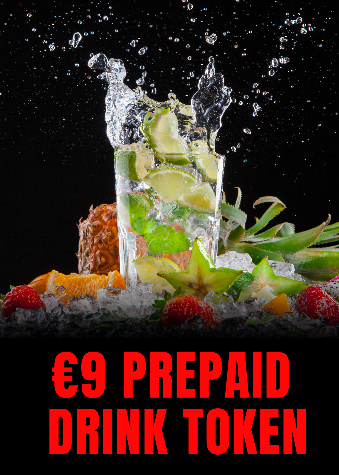 €9 Prepaid Drink Voucher