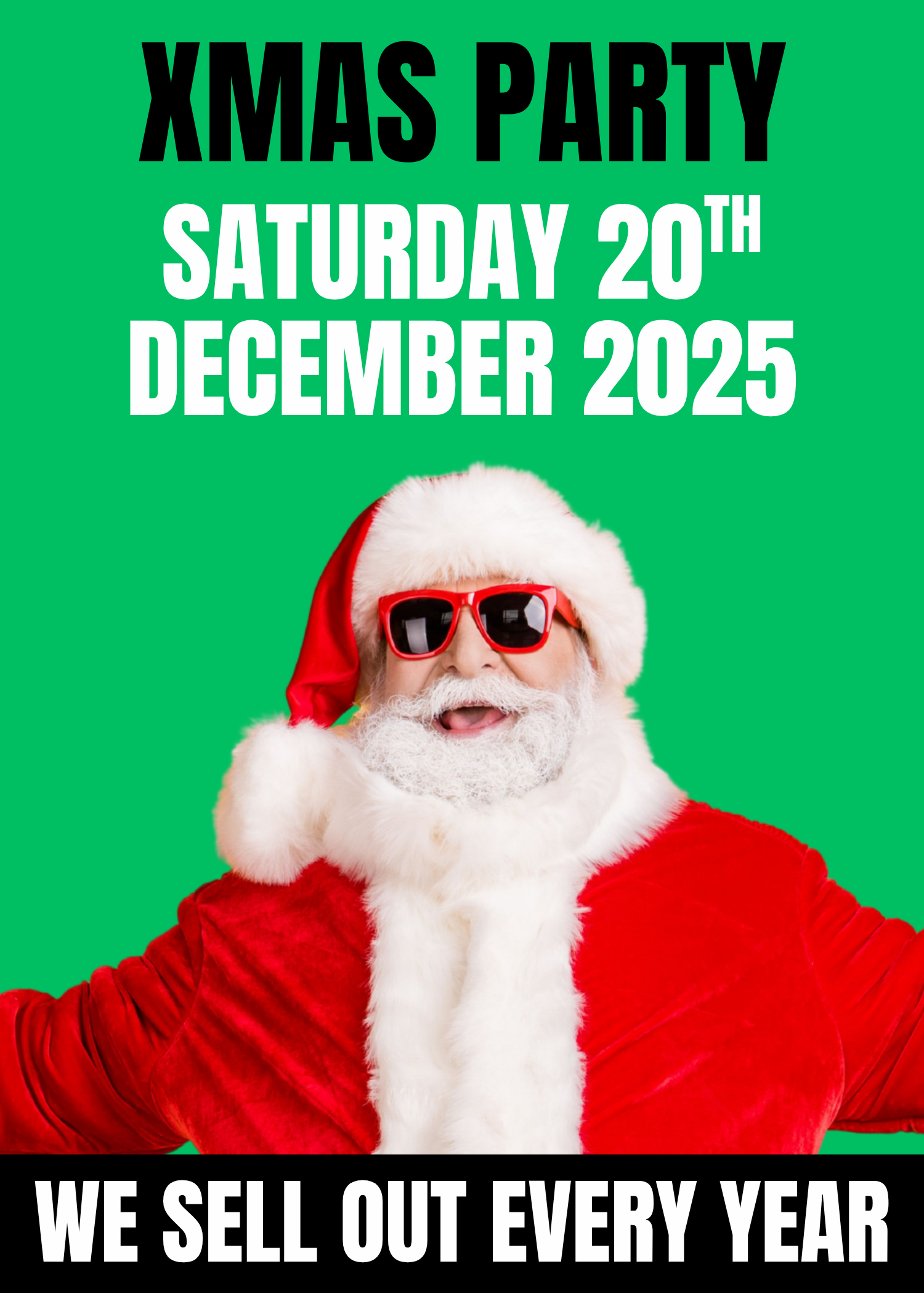 Xmas Party - Saturday, 20th December 2025