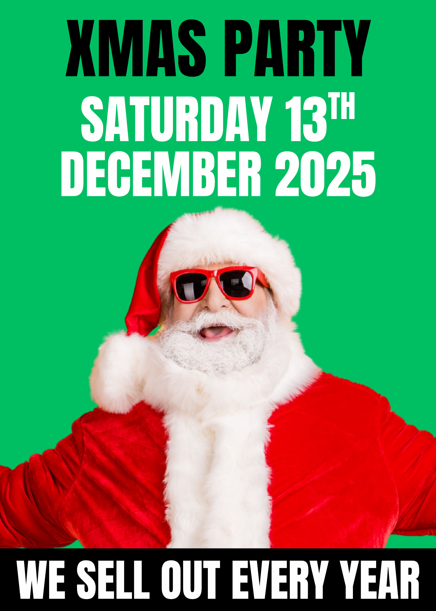Xmas Party - Saturday, 13th December 2025