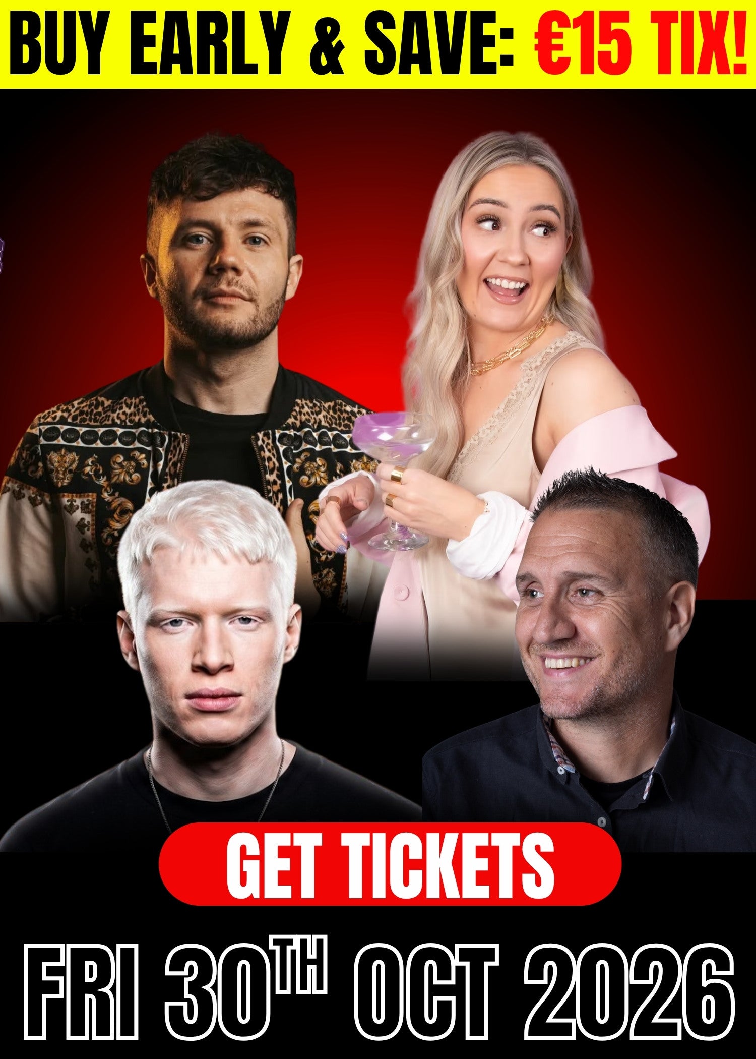 Friday Night Live - Friday, 30th October 2026