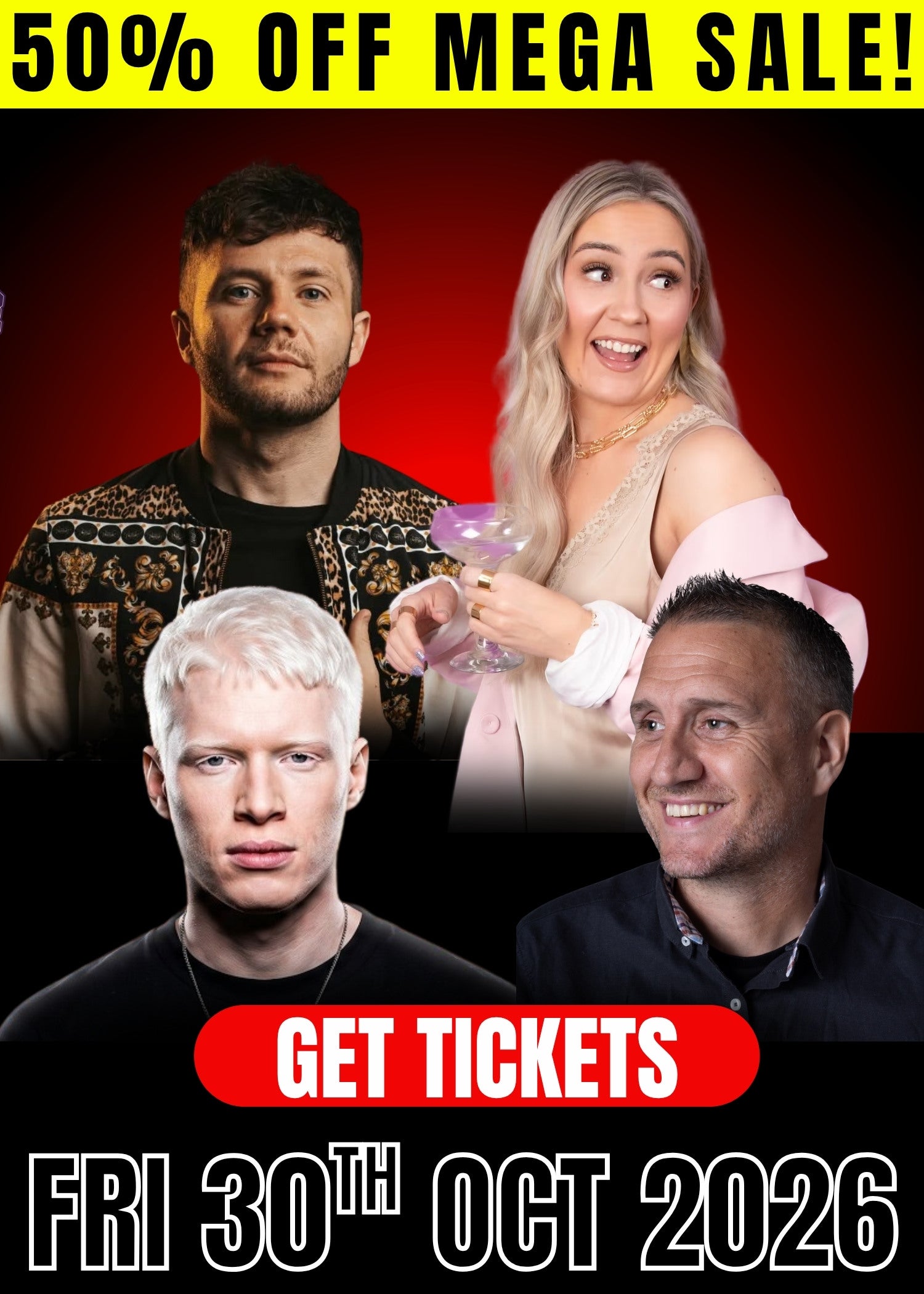 Friday Night Live - Friday, 30th October 2026