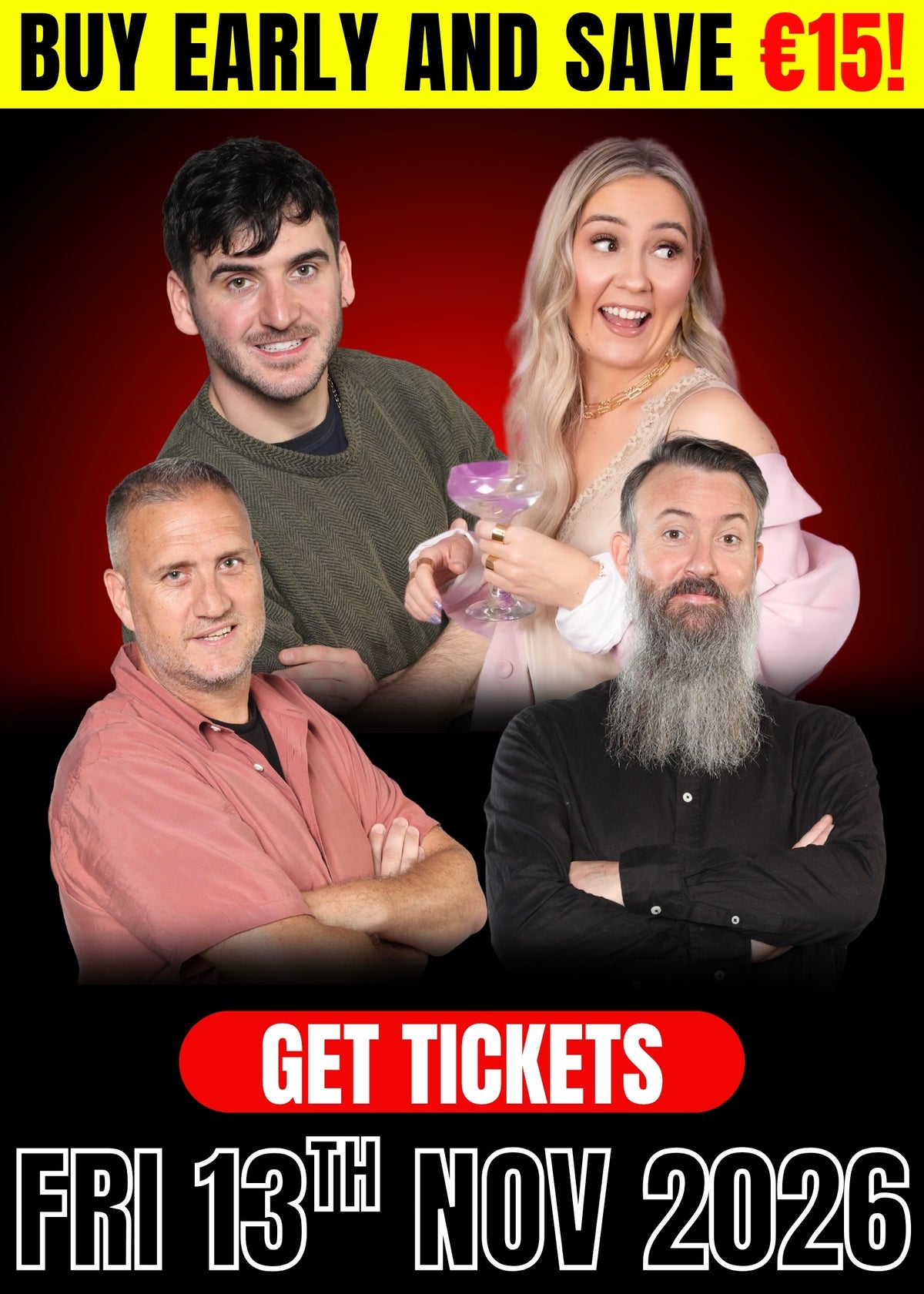 Friday Night Live - Friday, 13th November 2026