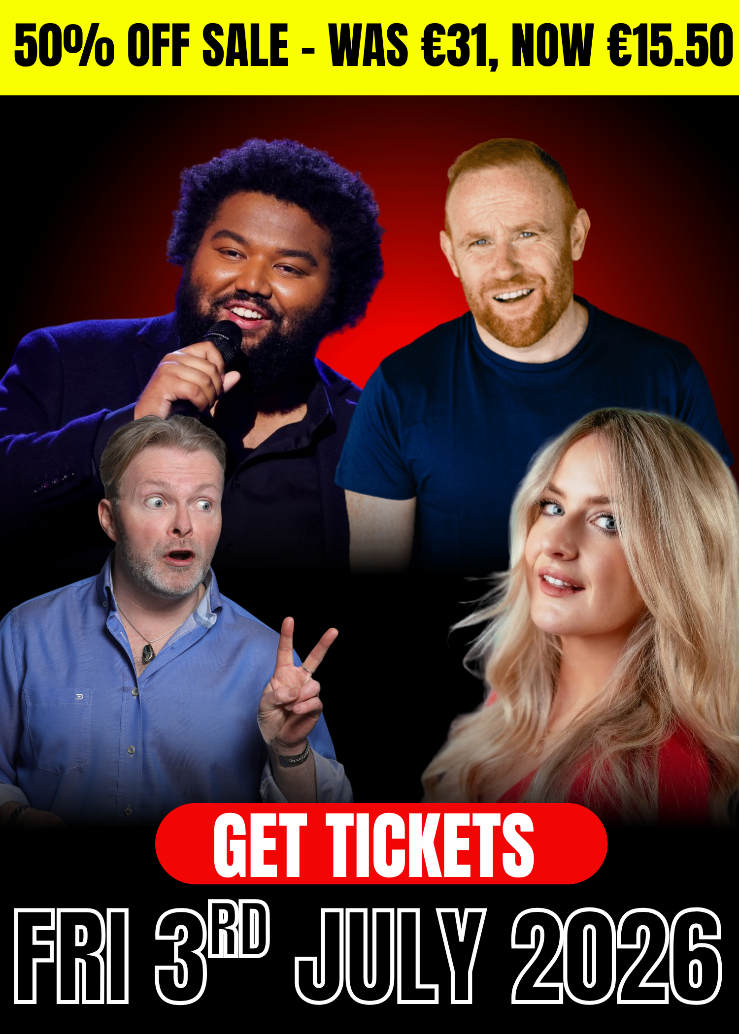 Friday Night Live - Friday, 3rd July 2026