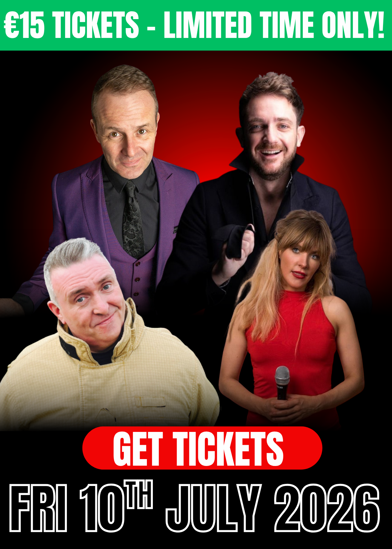 Friday Night Live - Friday, 10th July 2026