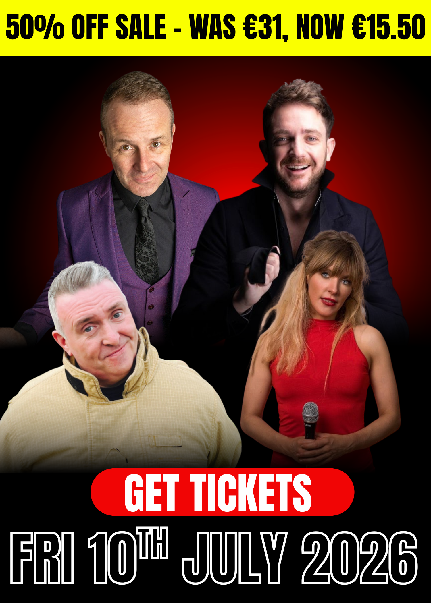 Friday Night Live - Friday, 10th July 2026