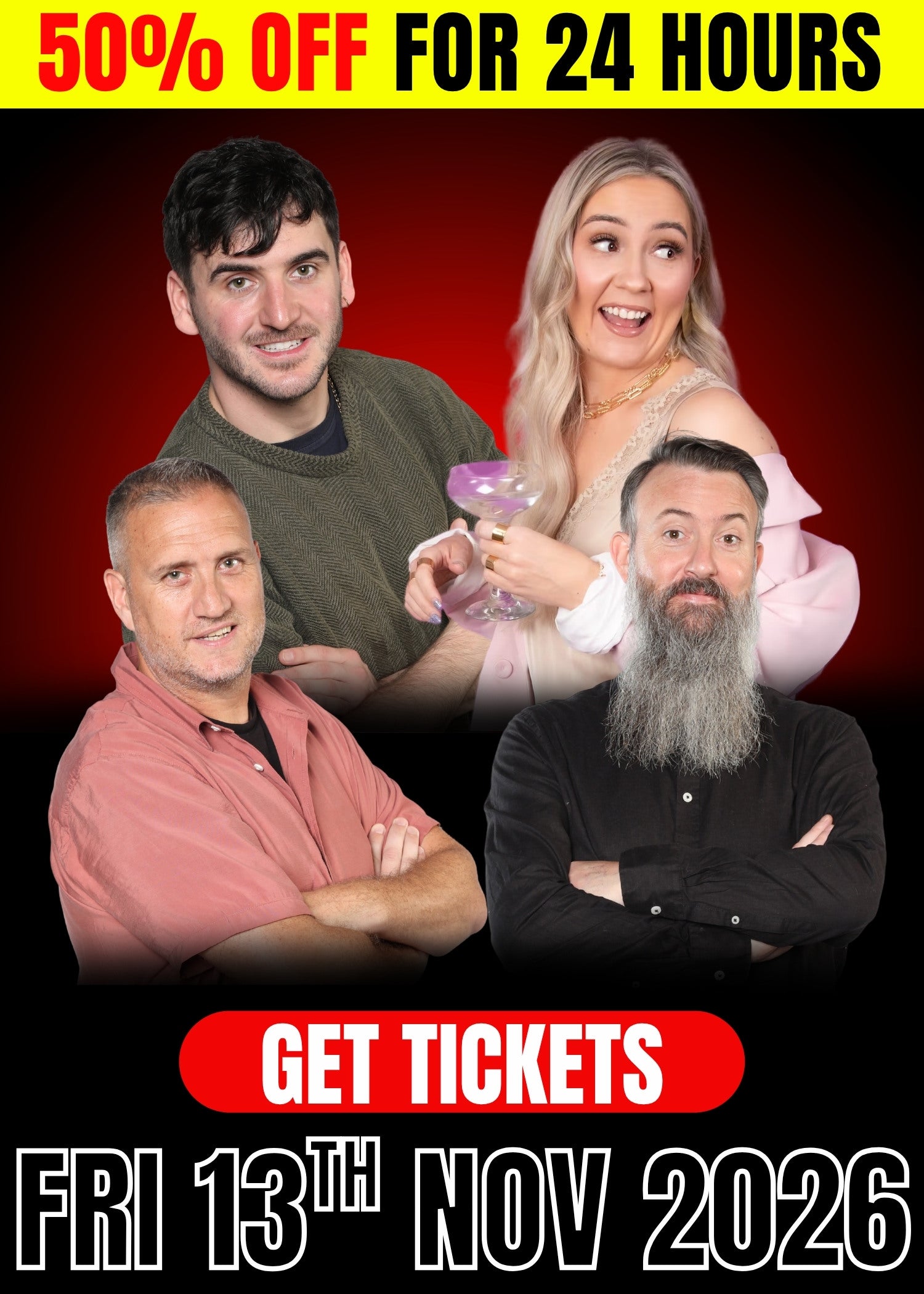 Friday Night Live - Friday, 13th November 2026
