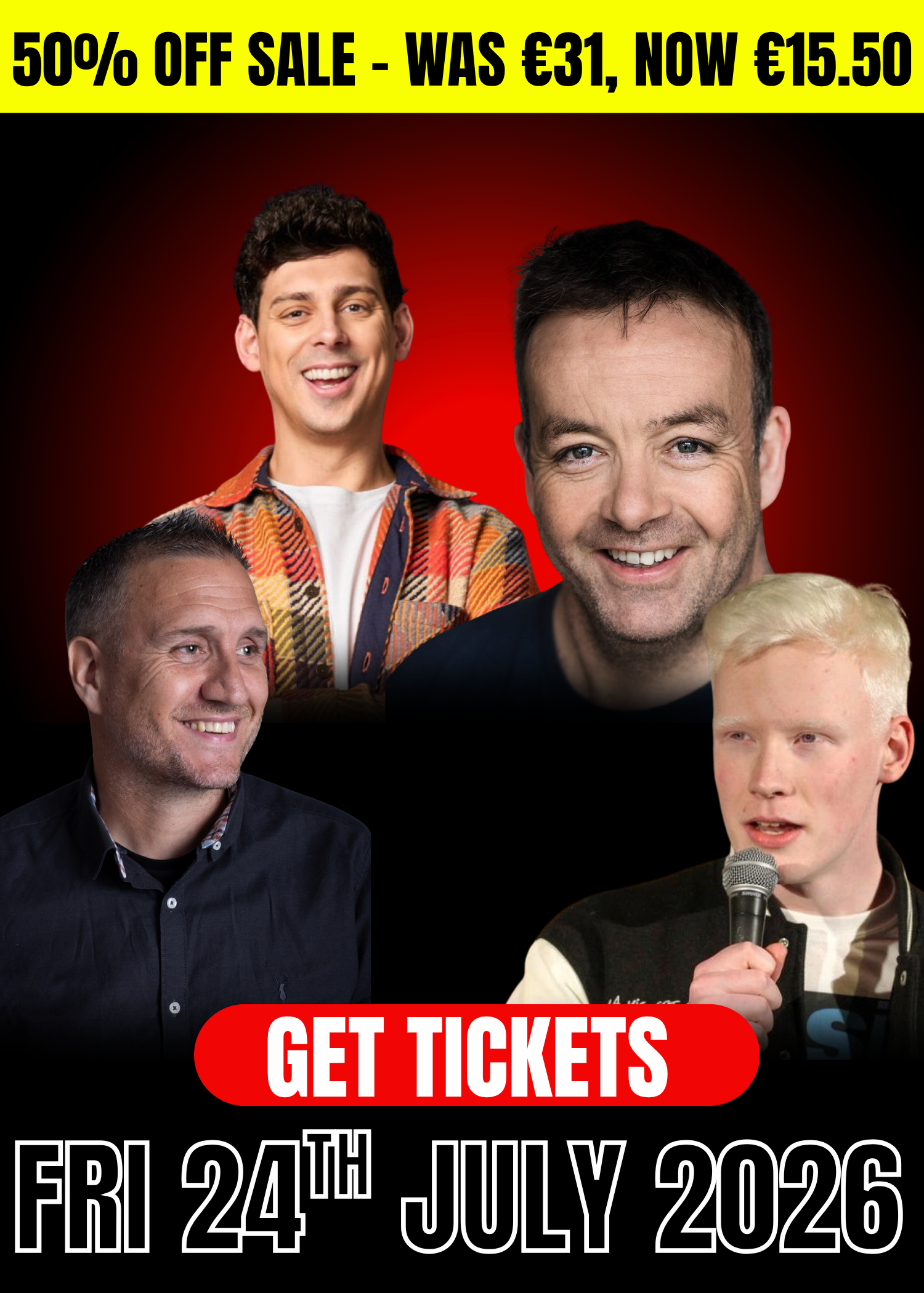Friday Night Live - Friday, 24th July 2026