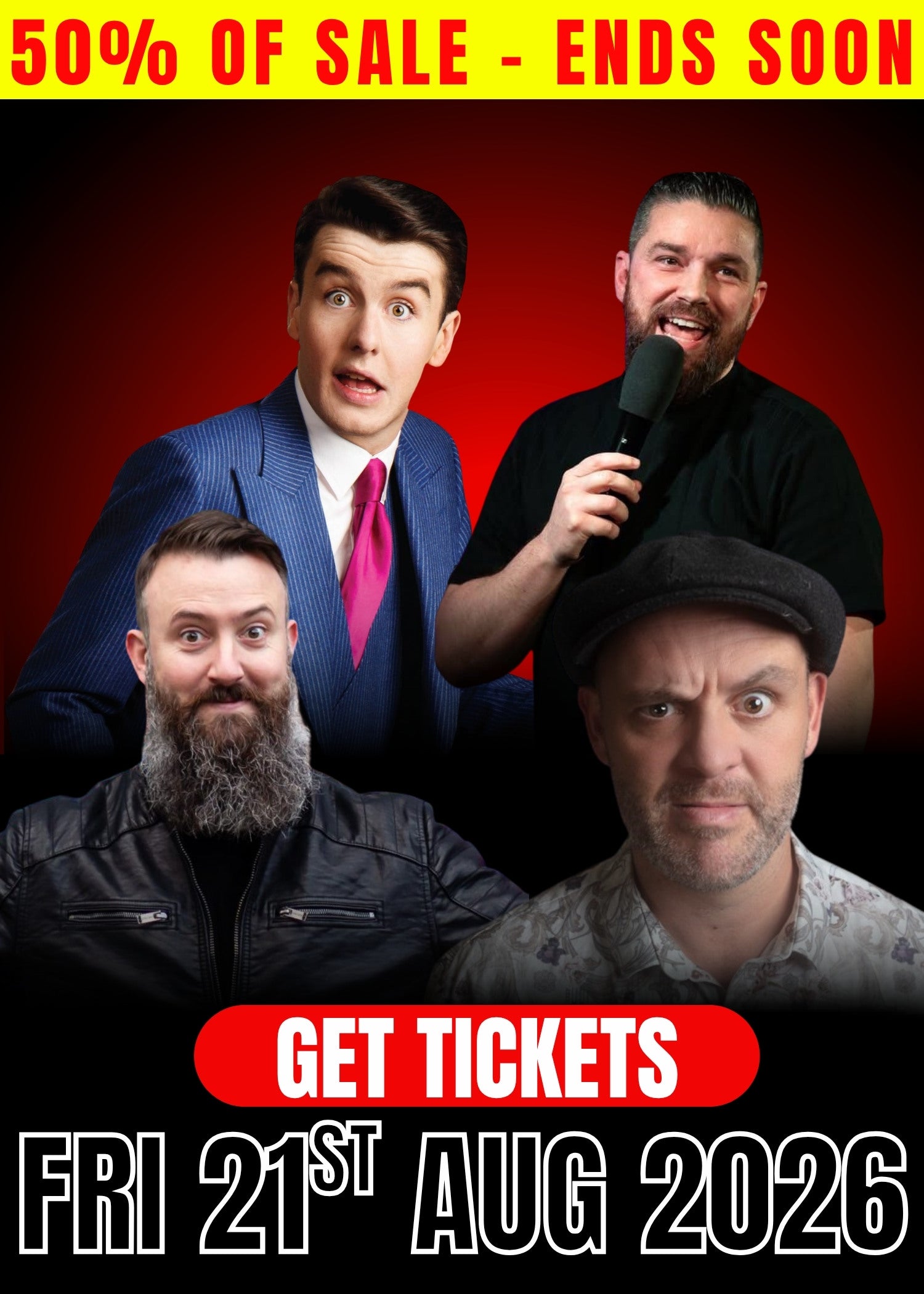 Friday Night Live - Friday, 21st August 2026