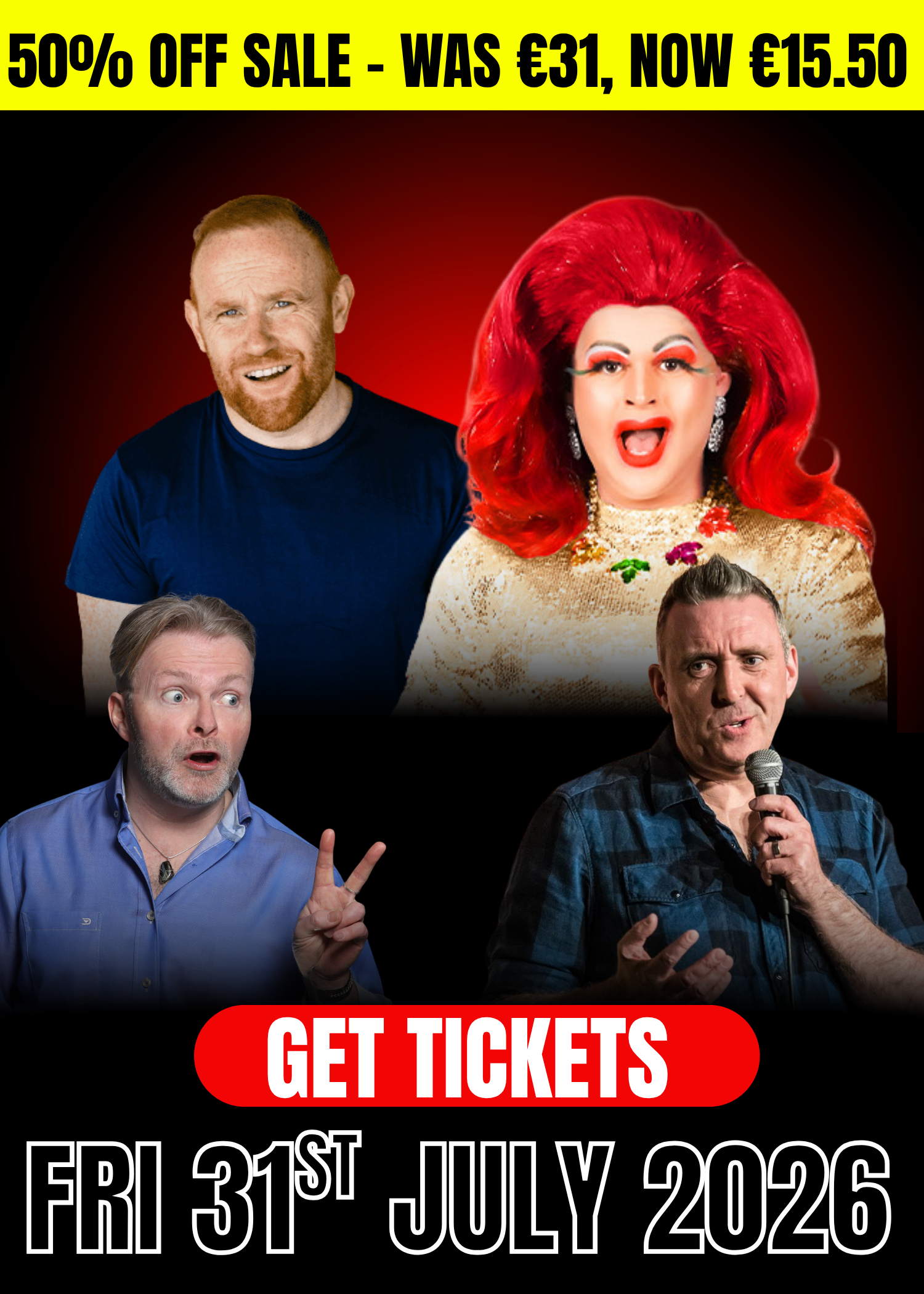 Friday Night Live - Friday, 31st July 2026