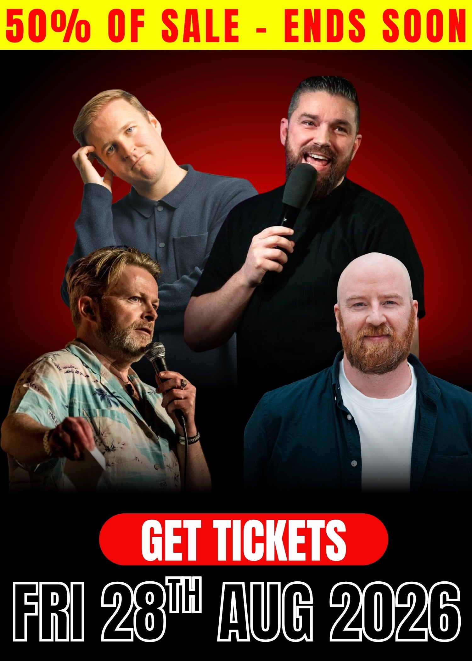 Friday Night Live - Friday, 28th August 2026