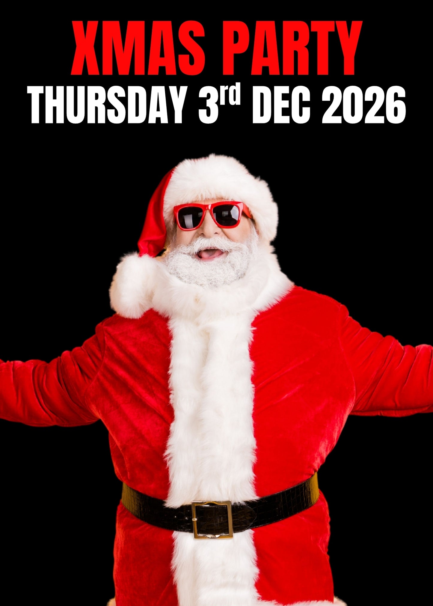 Xmas Party - Thursday, 3rd December 2026