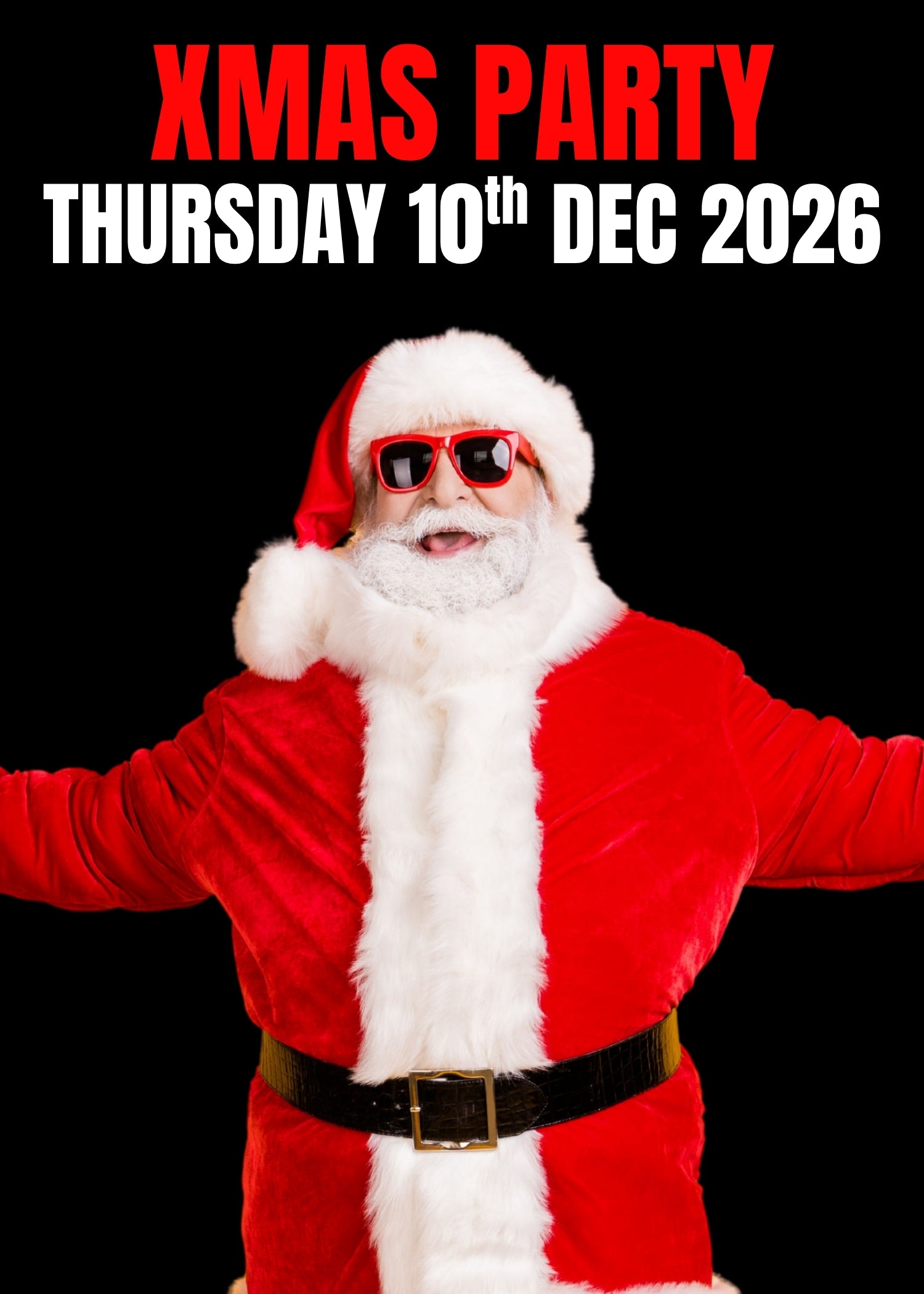 Xmas Party - Thursday, 10th December 2026