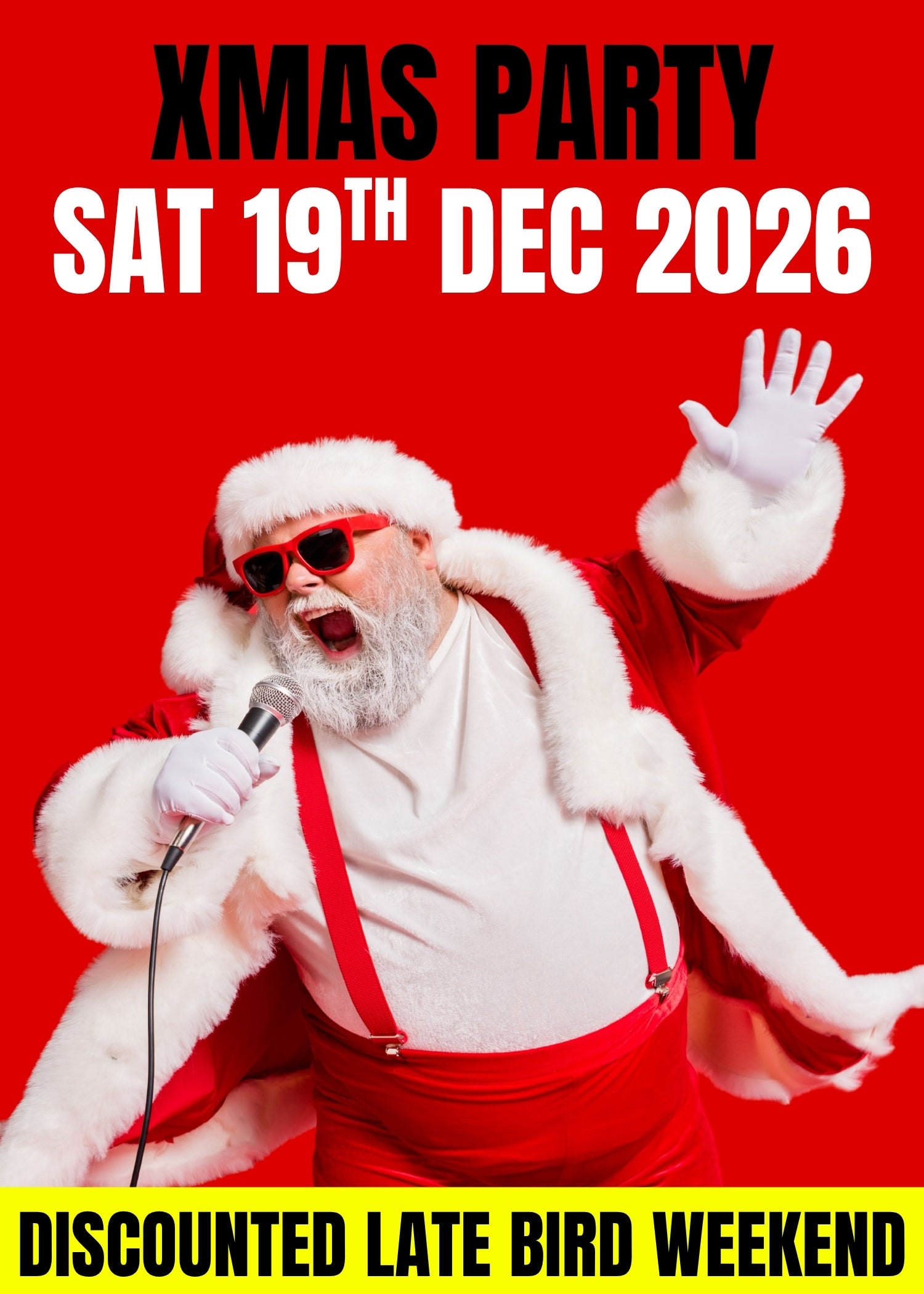 Xmas Party - Saturday, 19th December 2026
