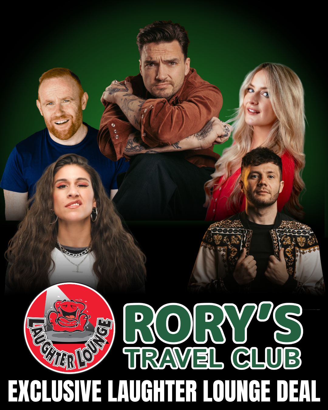 RORY'S TRAVEL CLUB EXCLUSIVE: LAUGHTER LOUNGE DEAL