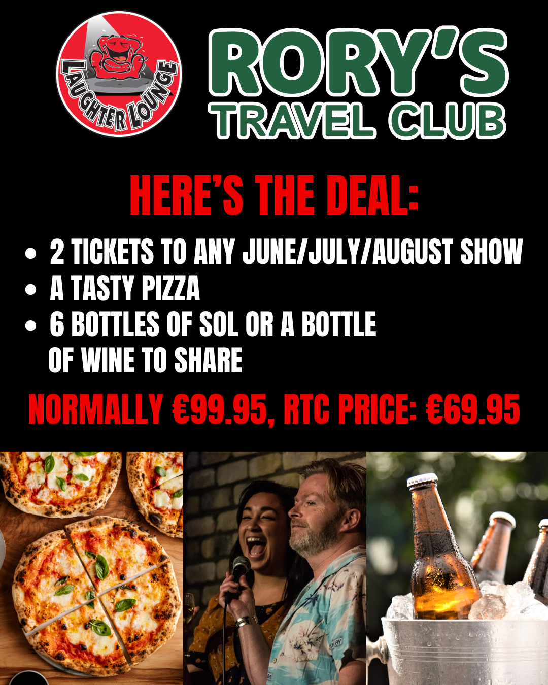 RORY'S TRAVEL CLUB EXCLUSIVE: LAUGHTER LOUNGE DEAL