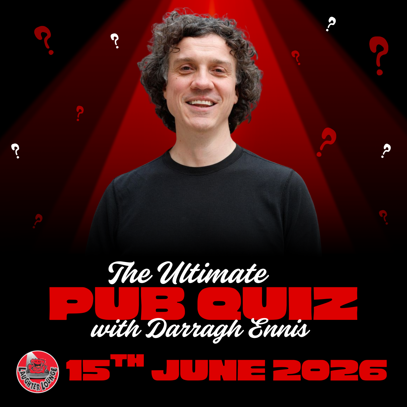 The Ultimate Pub Quiz with Darragh Ennis - Monday, 15th June 2026