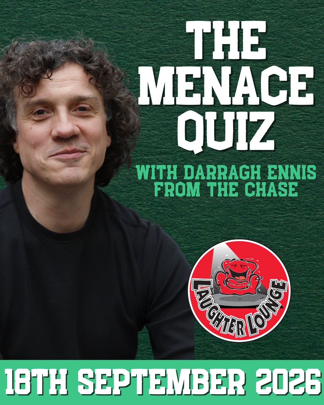 The Menace Quiz with Darragh Ennis - Friday, 18th Sep 2026