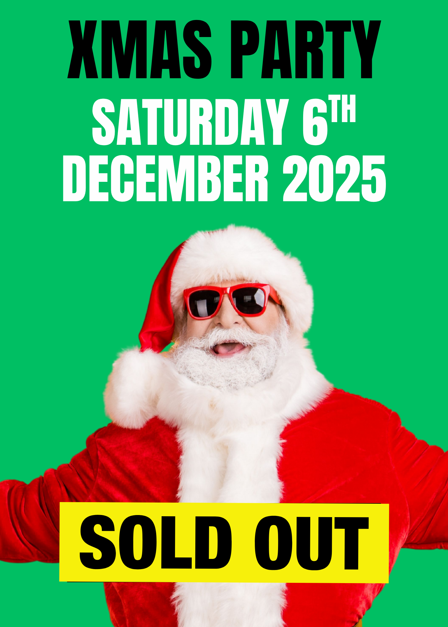 Xmas Party - Saturday, 6th December 2025