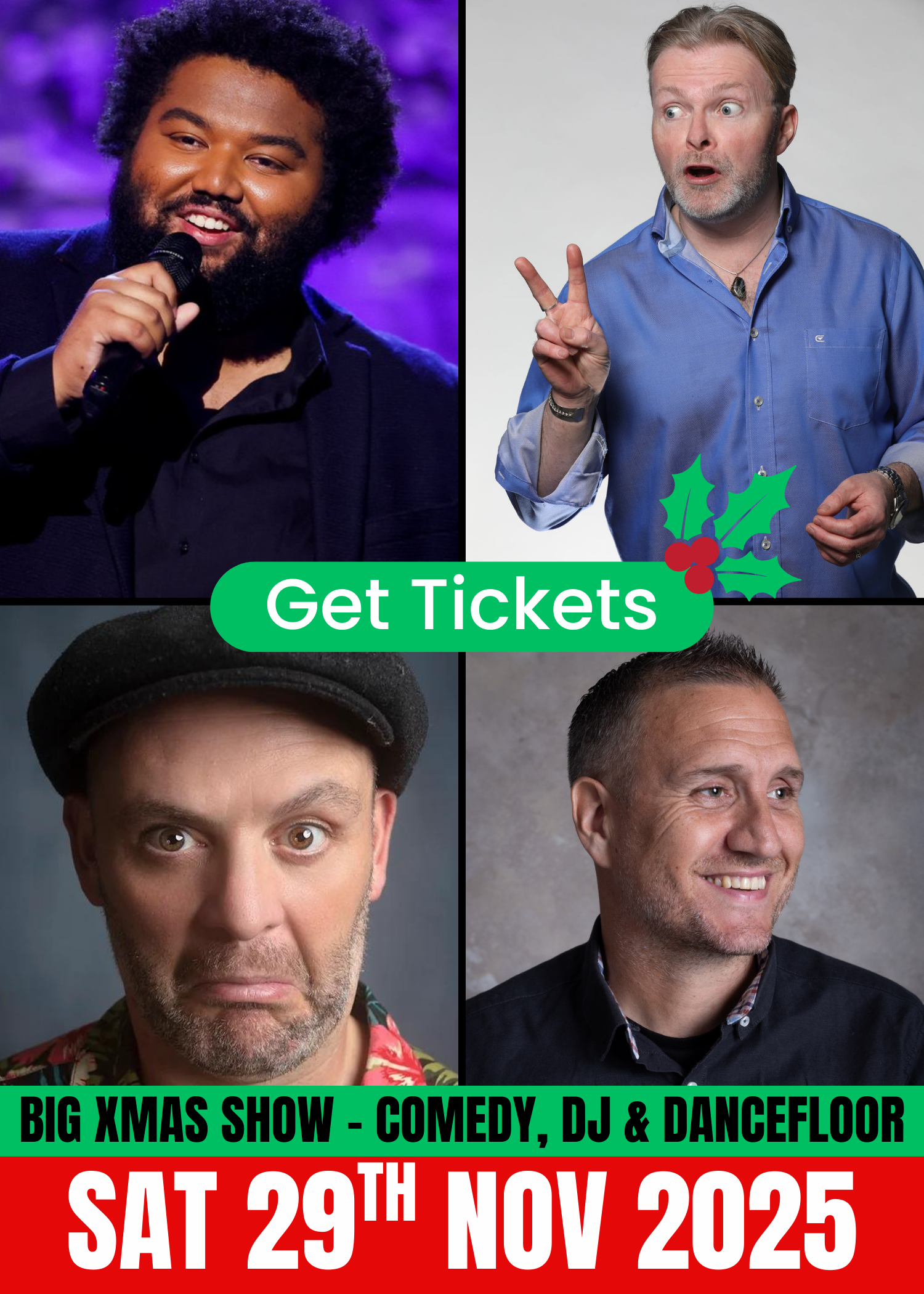 Xmas Tickets - Saturday, 29th November 2025