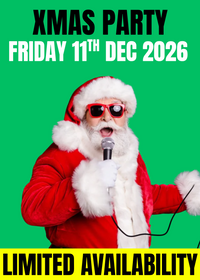 Xmas Party - Friday, 11th December 2026