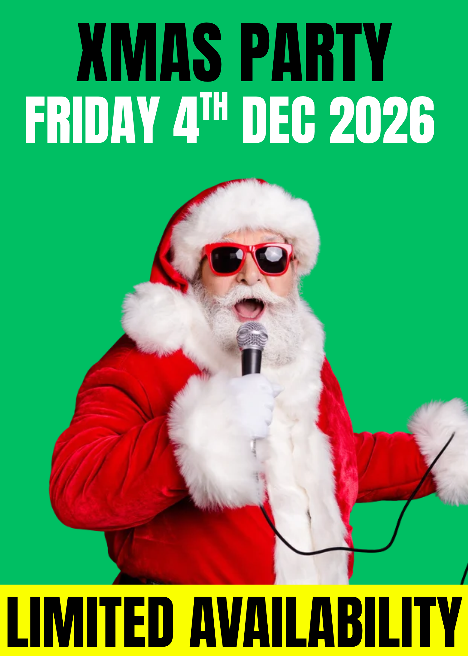 Xmas Party - Friday, 4th December 2026