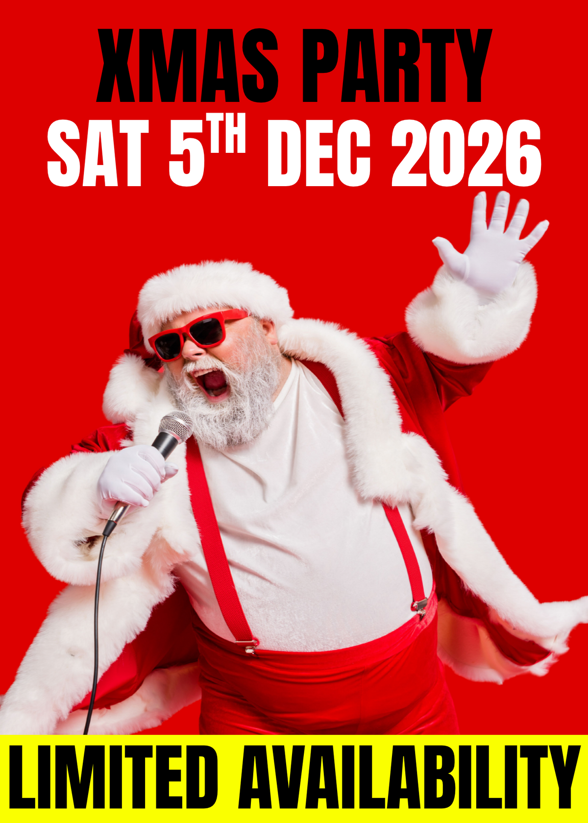 Xmas Party - Saturday, 5th December 2026