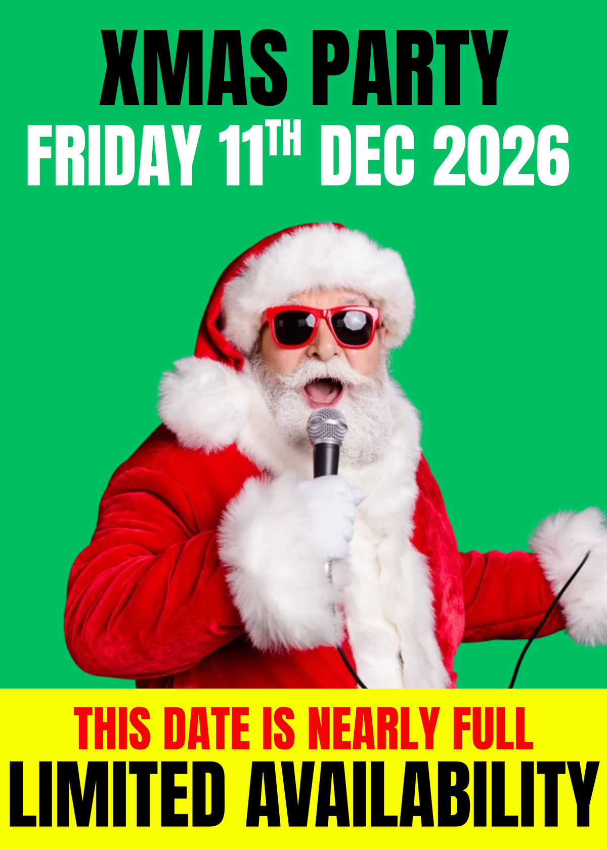 Xmas Party - Friday, 11th December 2026