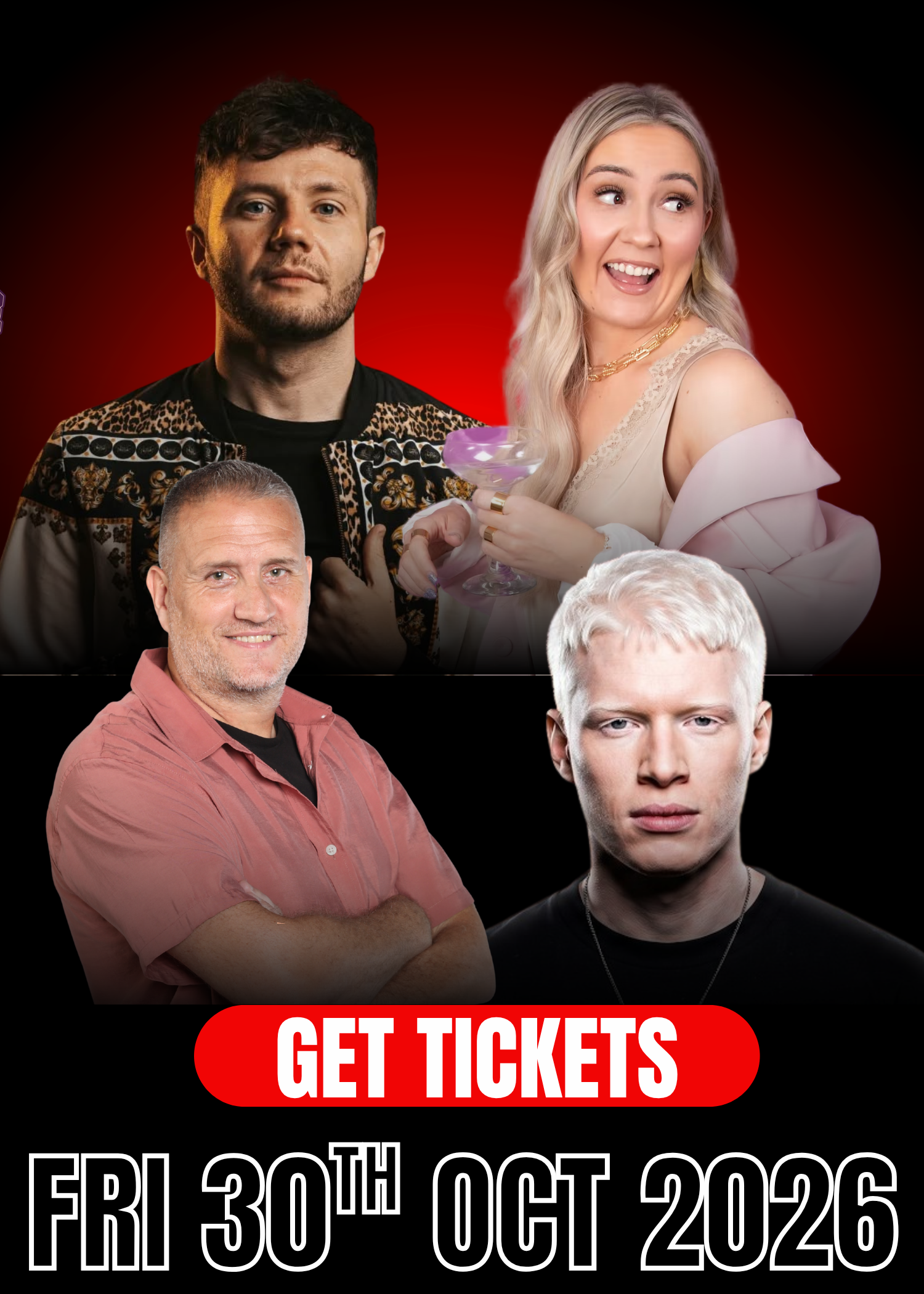 Friday Night Live - Friday, 30th October 2026
