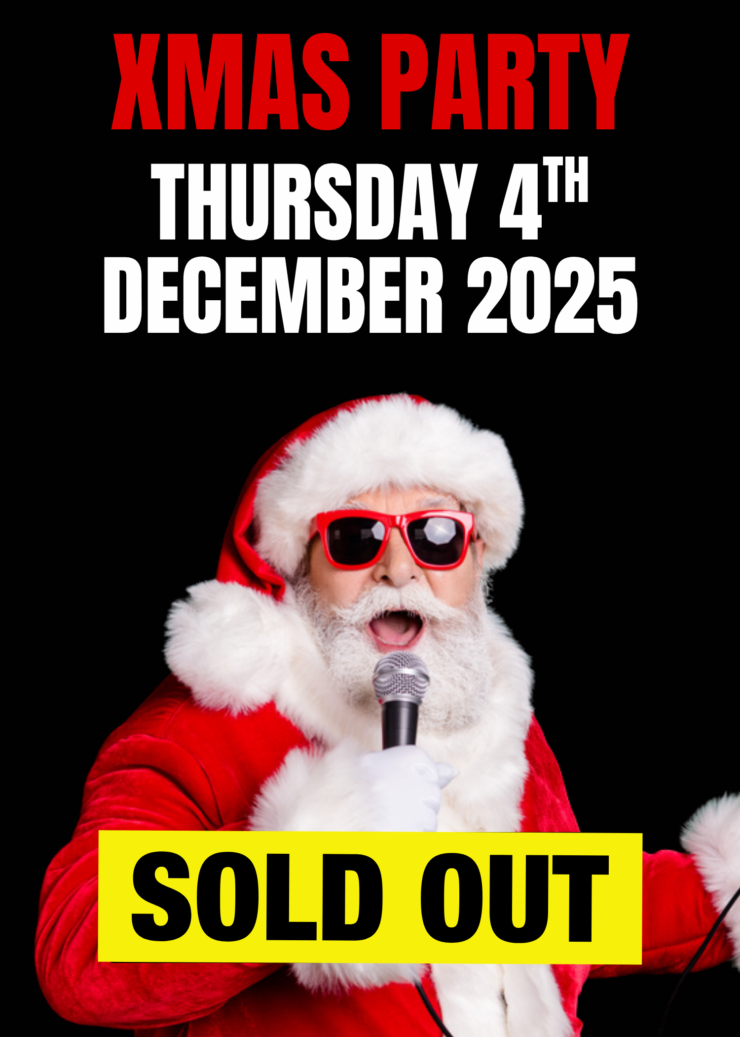 Xmas Party - Thursday, 4th December 2025
