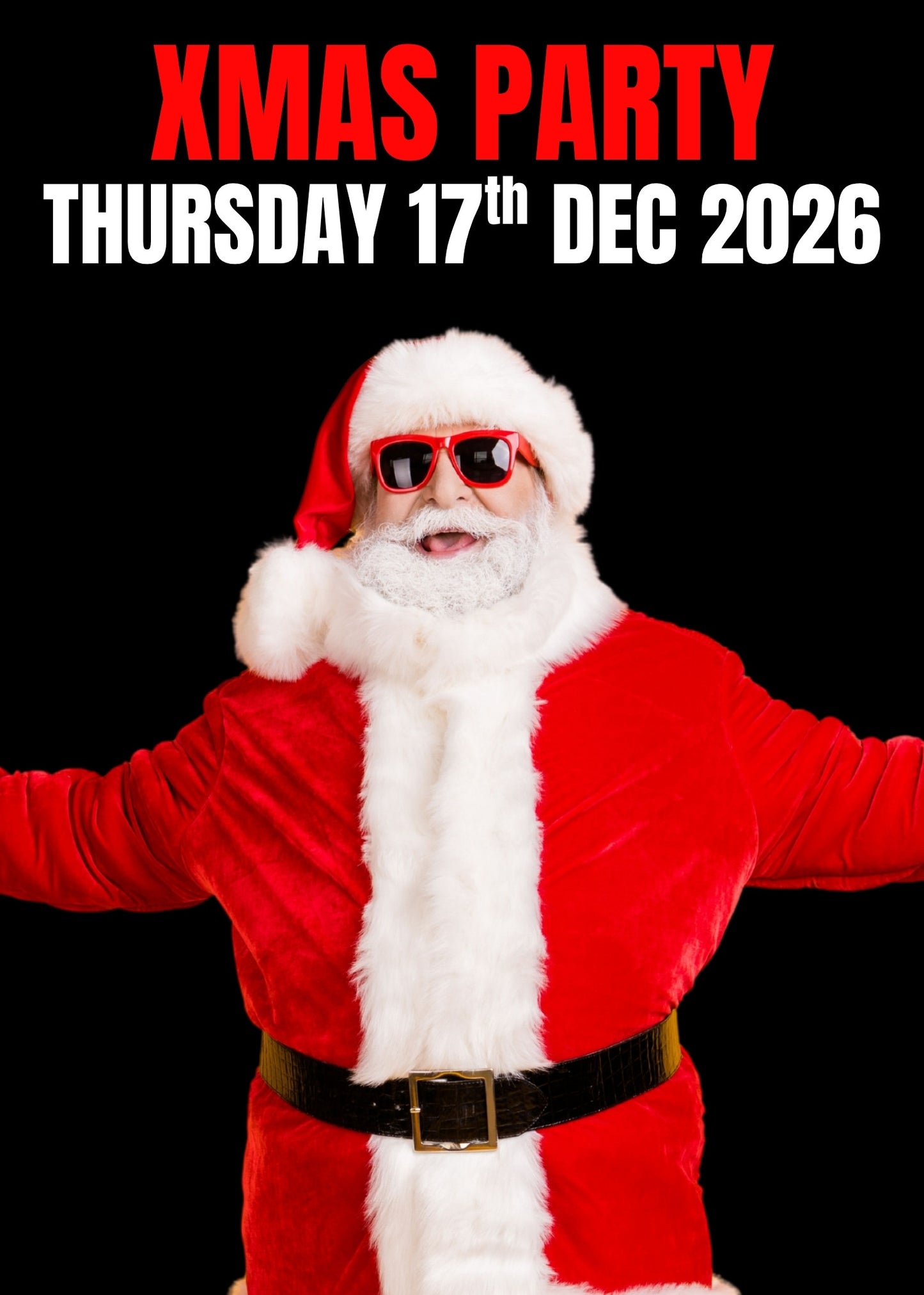 Xmas Party - Thursday, 17th December 2026
