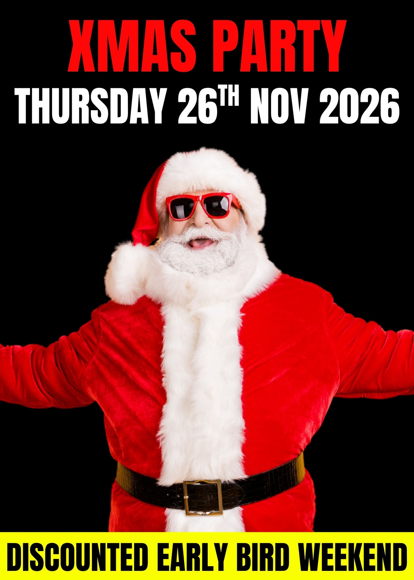 Xmas Party - Thursday, 26th November 2026