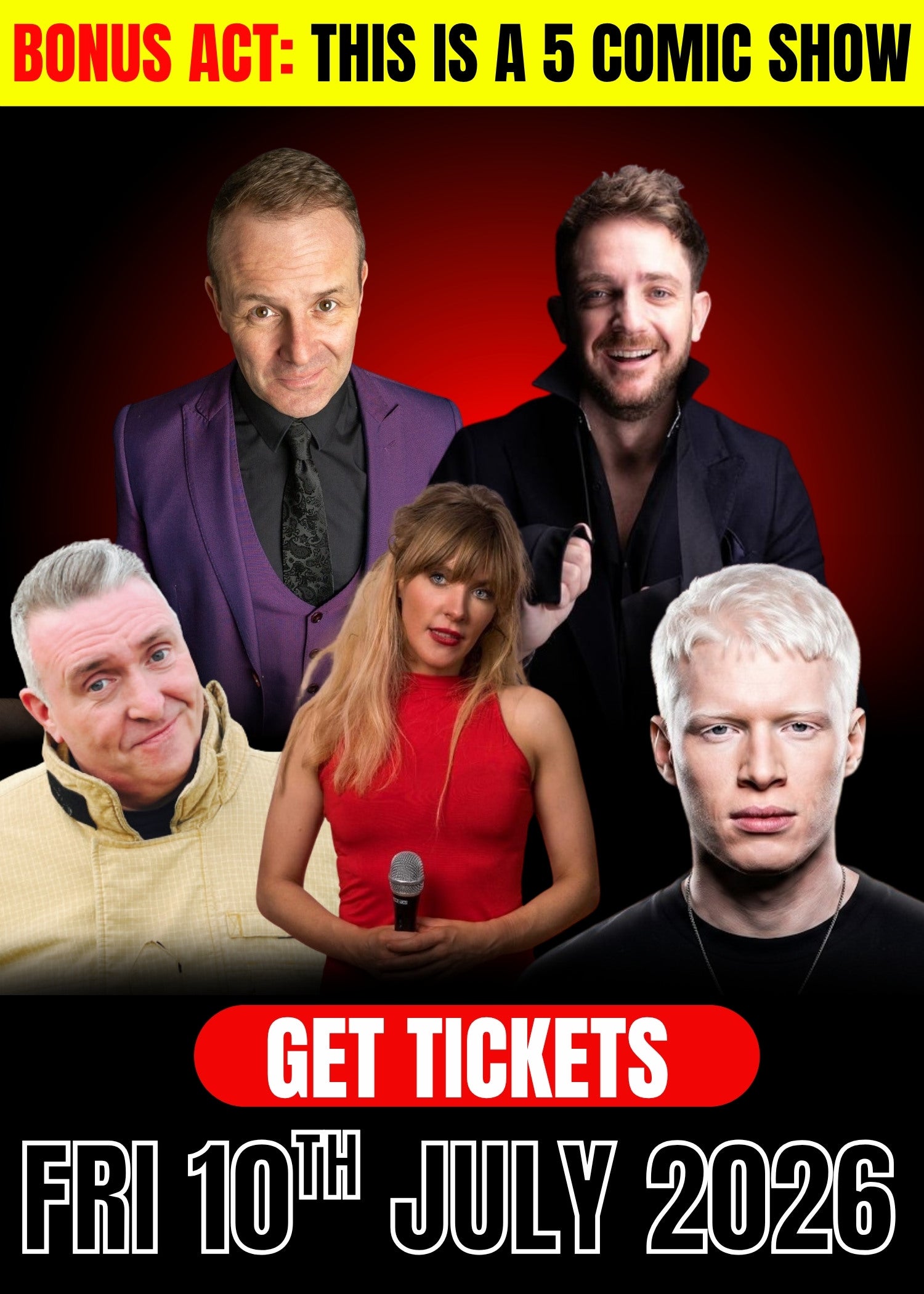 Friday Night Live - Friday, 10th July 2026