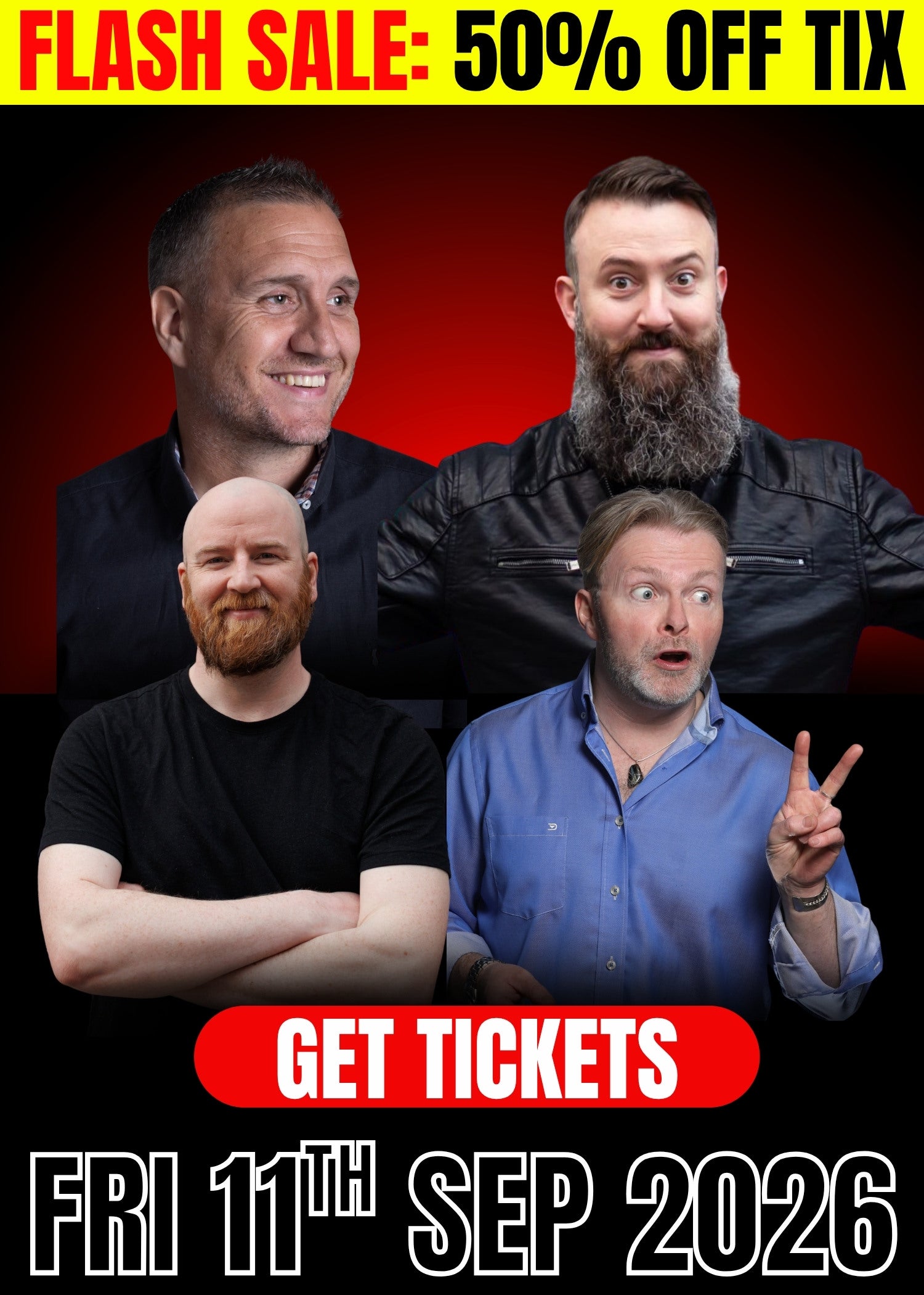 Friday Night Live - Friday, 11th September 2026