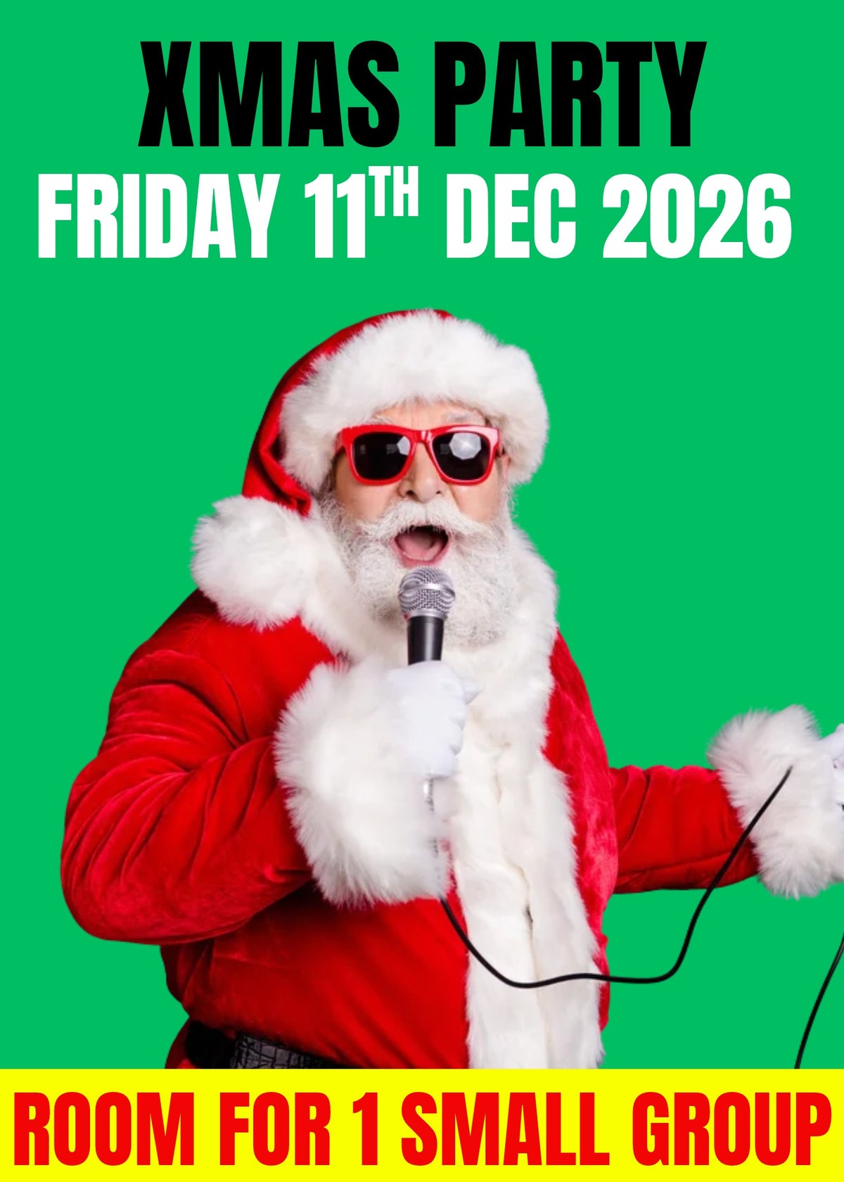 Xmas Party - Friday, 11th December 2026