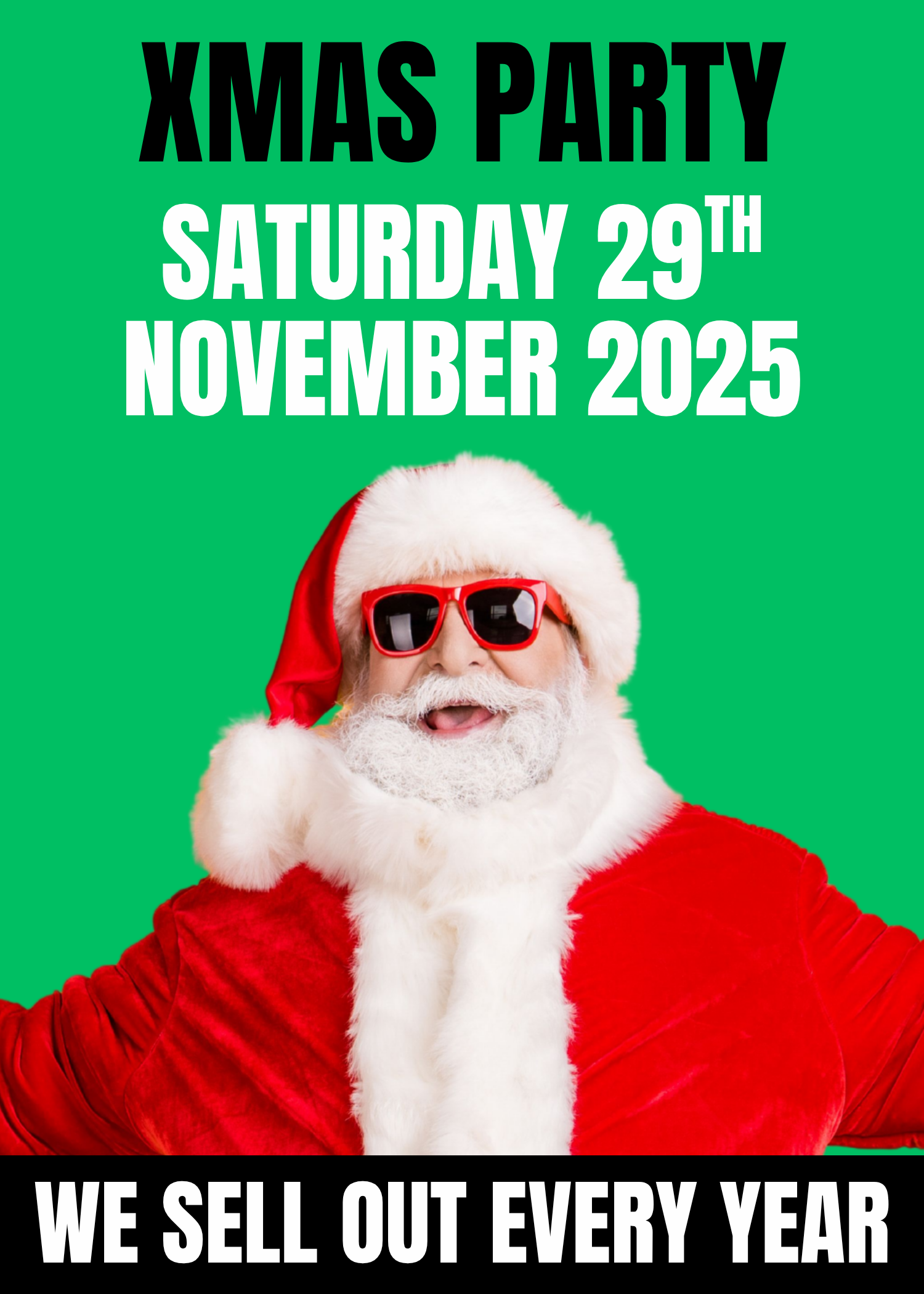 Xmas Party - Saturday, 29th November 2025