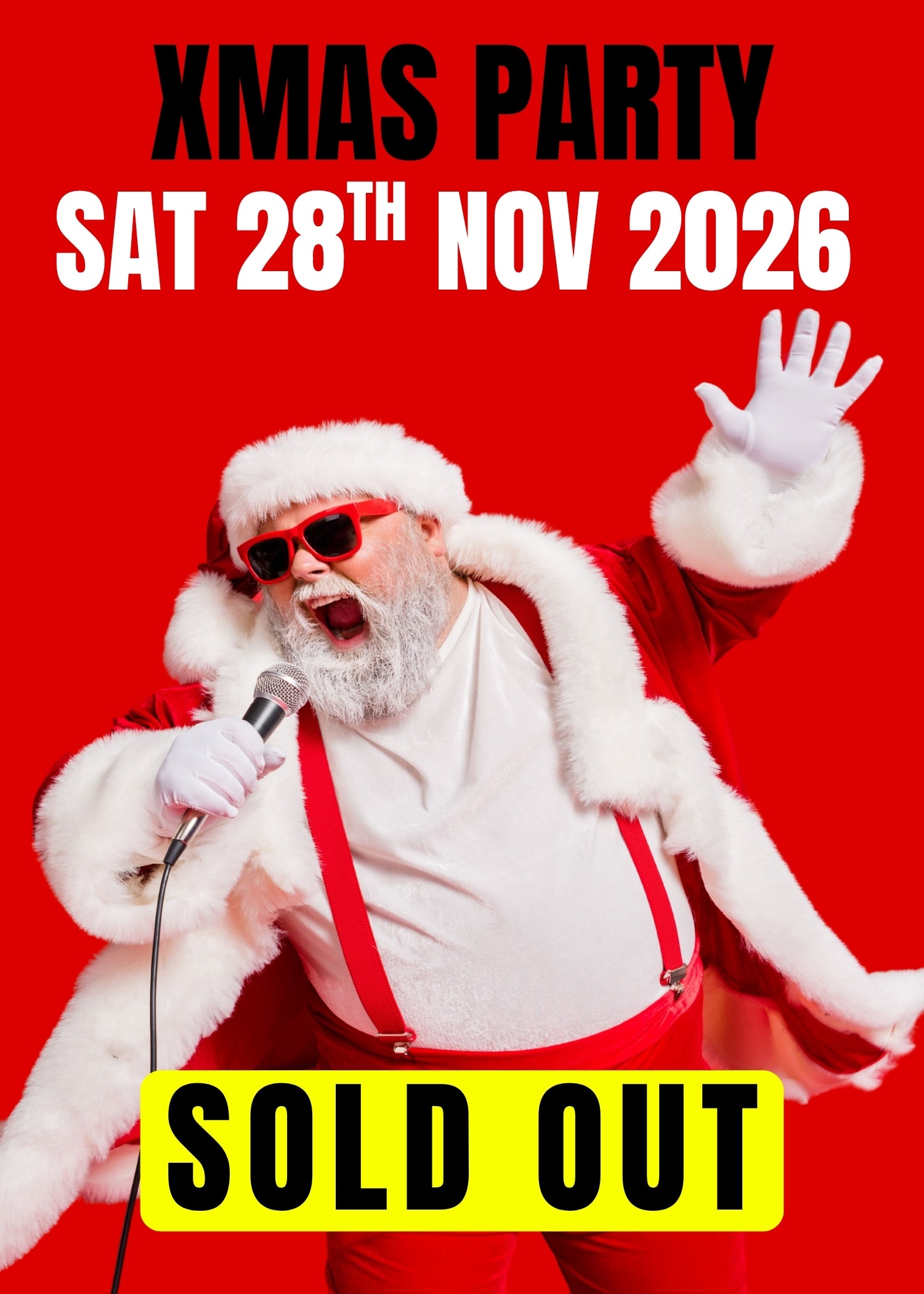 Xmas Party - Saturday, 28th November 2026