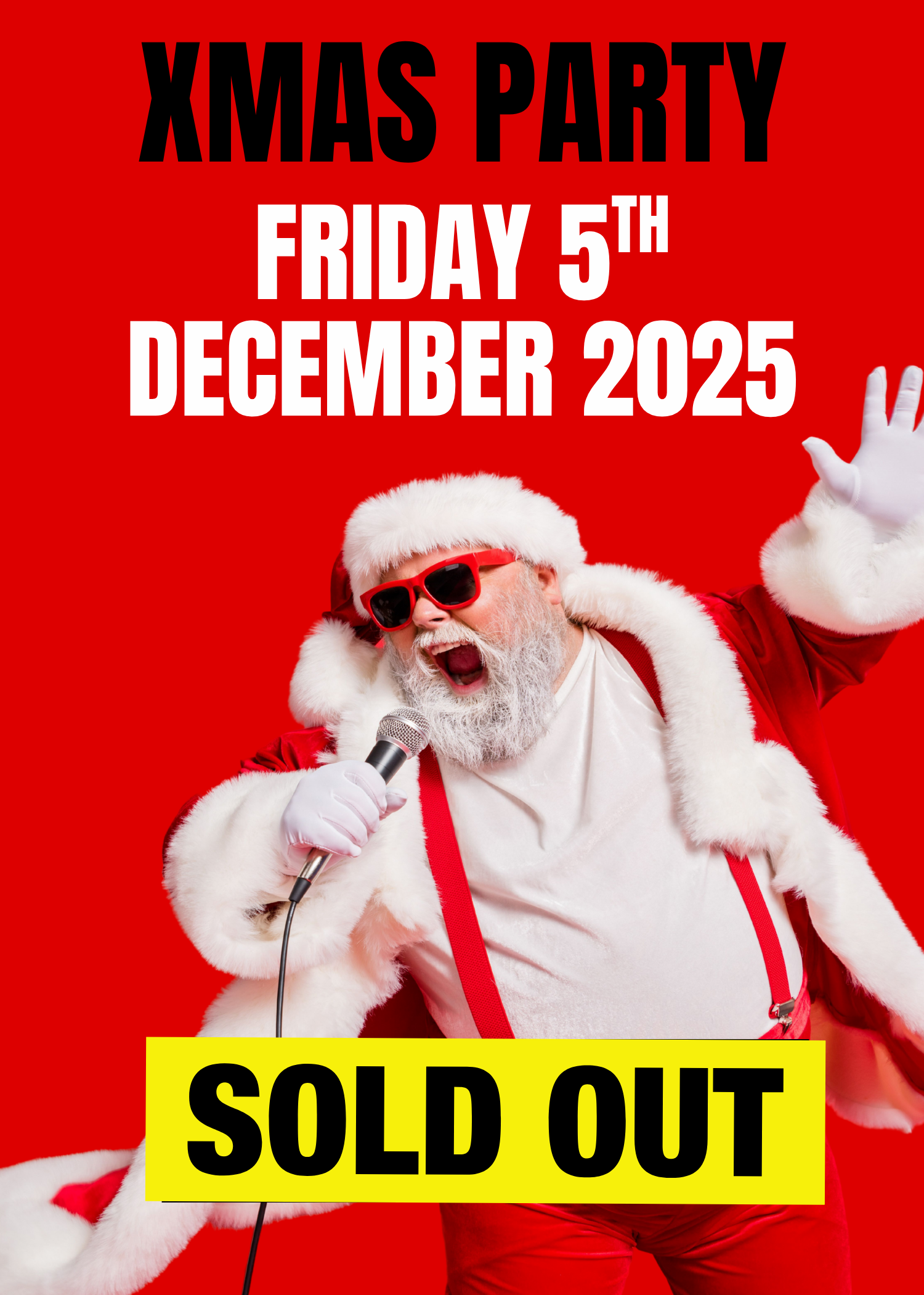 Xmas Party - Friday, 5th December 2025