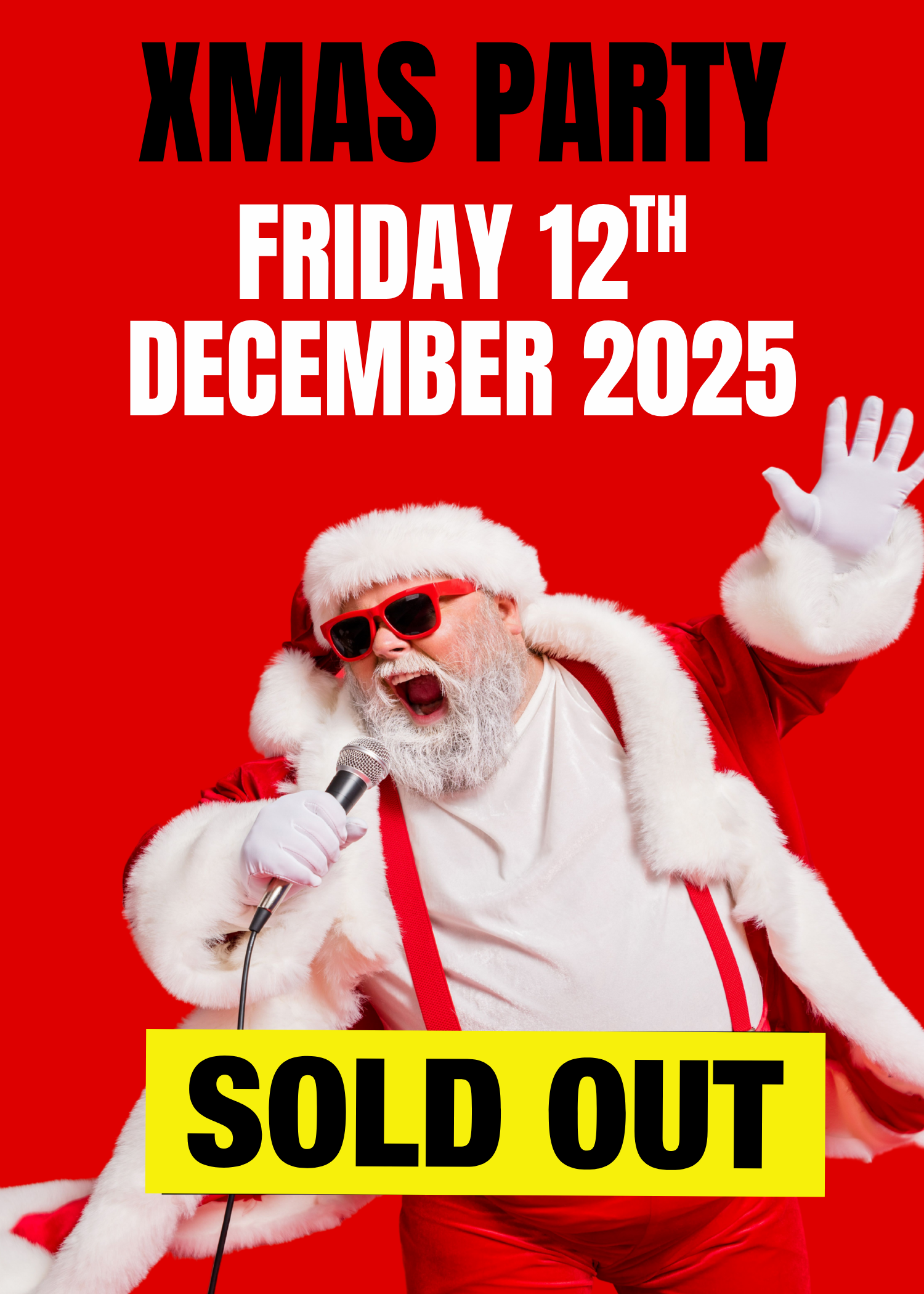 Xmas Party - Friday, 12th December 2025